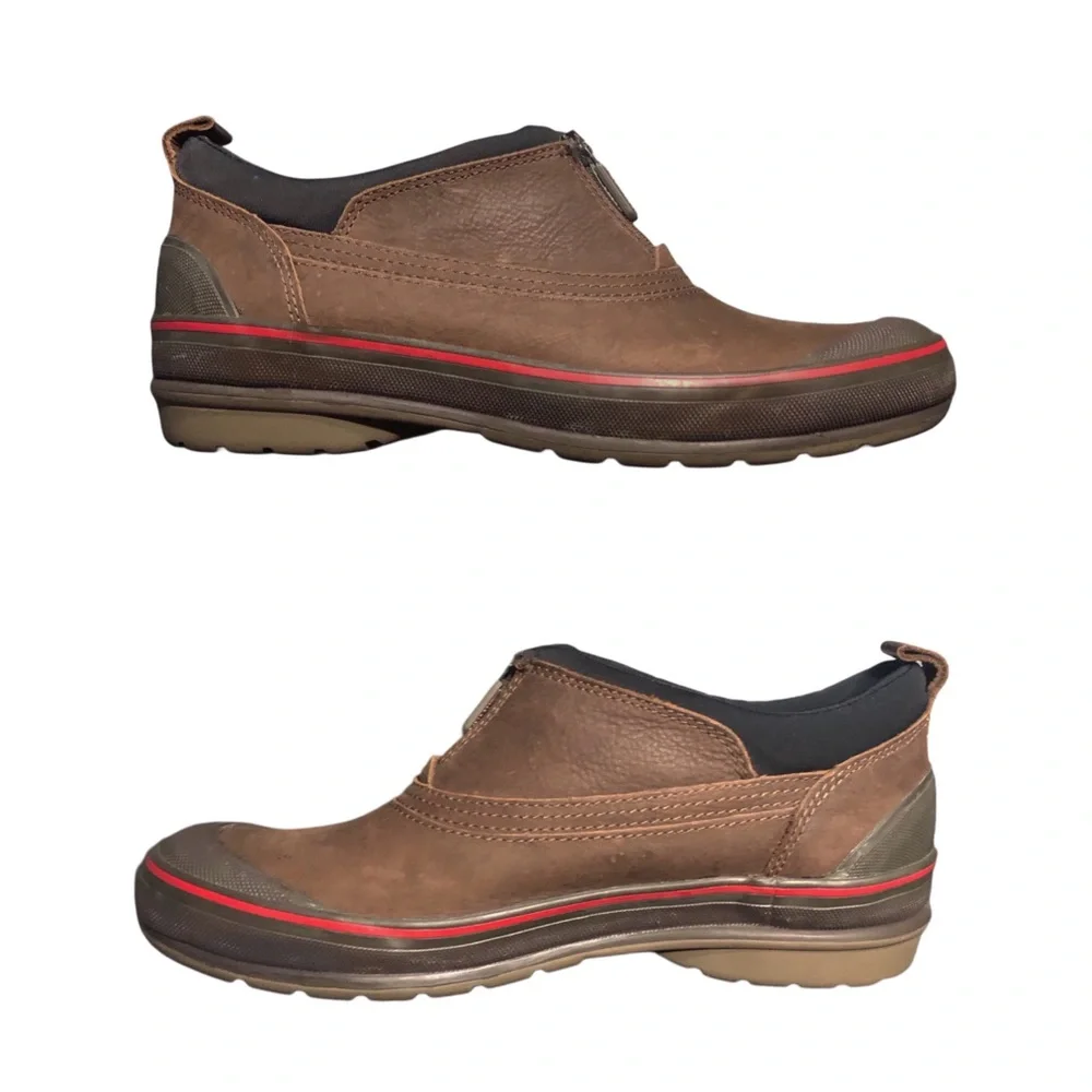 Clarks leather upper